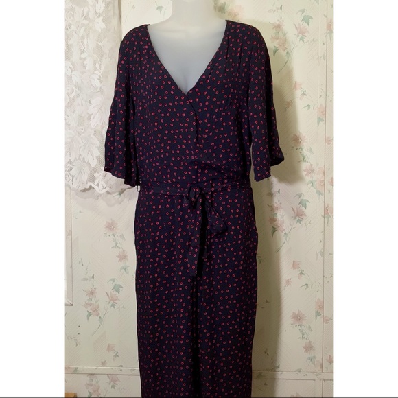 Abercrombie & Fitch Navy Jumpsuit - Picture 3 of 4